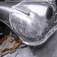 Karosseriearbeiten Jaguar MK2 Baujahr 1959